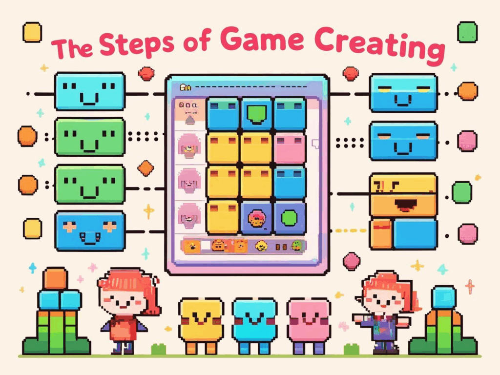 zdjęcia tworzenia gier